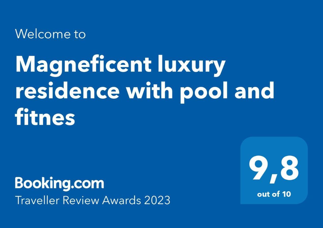 Magneficent Luxury Residence With Pool And Fitnes Istanbul Bagian luar foto